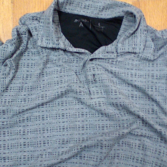 Men's Anttigua Polo Shirt Breathable - Picture 4 of 6
